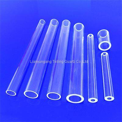 Custom High Temperature Quartz Glass Tube Transparent Quartz Tube photo-5