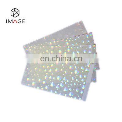 General Pattern Transparent Holographic Cold Laminate Overlay for PVC ID Cards photo-2