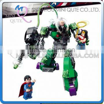 Mini Qute Senye Marvel Avenger super hero Thor superman robot Battle building block action figures educational toy NO.SY 330