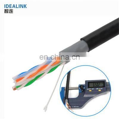 Manufacturers 300M Cat6 Utp Sftp lan cable  4Pair Ethernet cat 6 Cable Roll Cca network cable