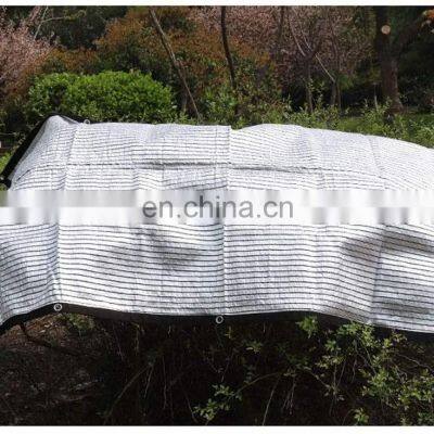 Manufacture Sun Reflective Aluminum Foil Shade Cloth For Car Pet Plant Shade Net for Agriculture photo-2