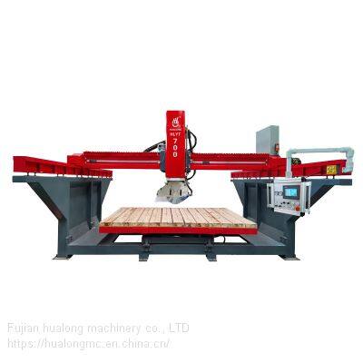 Hualong Machinery HLYT-700 Machinery Natural Stone Marble Bridge Saw Cutting Machine With 45 Degree Titling Cut
