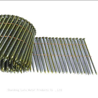 1 1 4 Yellow Iron Metal Screw Wire Coil Roofing Nail for Wooden Pallet photo-4