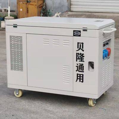 12kw three phase  380v silent gasoline generator Rato R740D engine