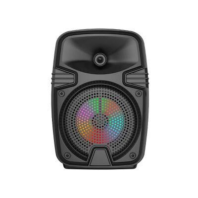 SING-E ZQS1328 Wireless TWS Portable Speaker with Lights Loud Amplifier with Subwoofer Long Playtime for Outdoor Party