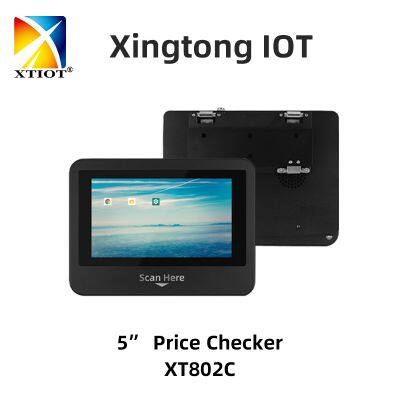 XTIOT XT802C 2D Barcode Scanner Price Checker Price Check Kiosks