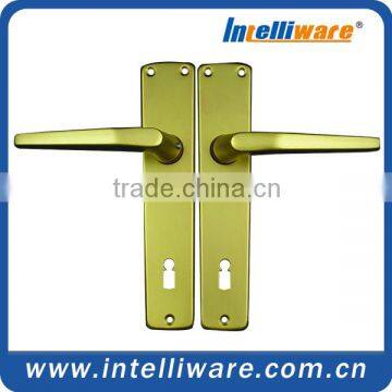 Bathroom Wooden Door Solid Aluminium Handle