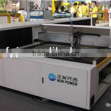 Beijing NewPower 300W UK GSI laser Metal sheet laser cutting machine