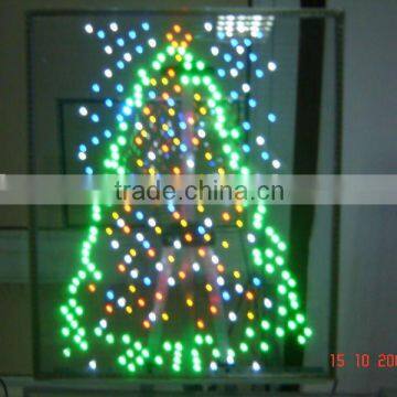 christmas led glass ornaments