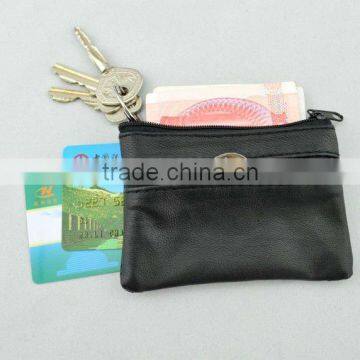 Cow Hide Leather Coin Pouch/Coin Purse