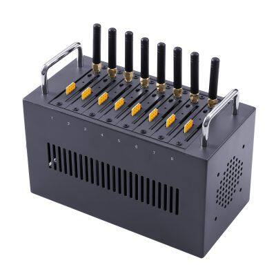 Promotion! With Wavecome Q2303module, 8 Port USB GSM Modem/ bulk sms sender,AT Command