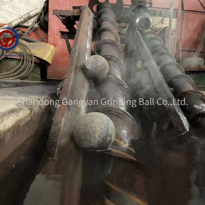 OEM&ODM Factory High Manganese Forged Steel Balls Grinding Media Ball Forged Grinding Ball for Mining photo-4