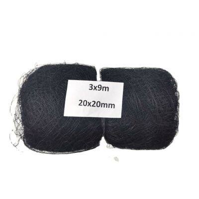 3x9m 20x20mm 110D 2-ply Obstgartenpflanzen-Früchte-Landwirtschaftliche Vogel- und Fledermausfang-Netzvorhang Vogel- und Fledermausfangnetz