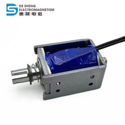 DS-0837 DC 12V 24V Stroke 8mm Pull Push Solenoid Actuator for Various Applications photo-5