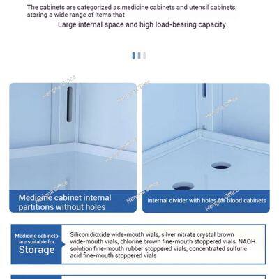 High Quality Polypropylene Lab Chemical Storage Cabinet | Leak-Proof, Corrosion-Proof for Hazardous Liquids-OEM/ODM photo-2