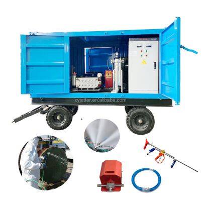 New 700-1000bar High Pressure Water Jet Cleaning Machine Evaporator Tube Sugar Crystallization Remover