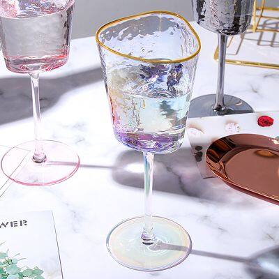 Champagne Wine Glasses for Wedding Dining and Hotel Elegant Crystal Wine Glasses for Celebrations Hand Blown Long Stem Glass photo-3