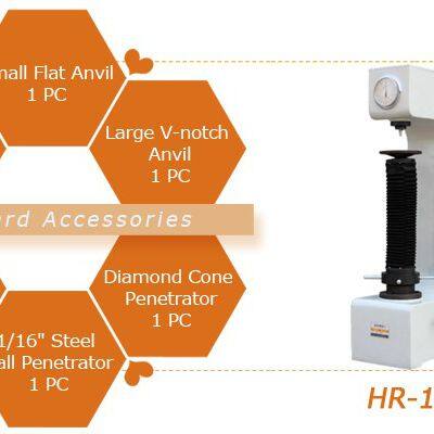 HST Manual High Stroke Rockwell Hardness Tester Dial Gauge Display Max. Test Height 400mm HST-HR150B Hardness Tester photo-2