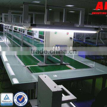 long belt assembling line