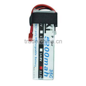 High Discharge Rate Lipo Battery 6s 22.2v 5200mah