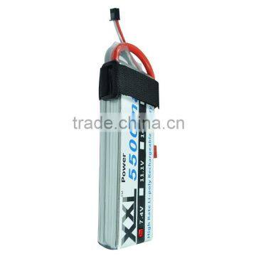 High Powe Lipo Battery 5500mah 7.4v With Universal Plug System photo-5