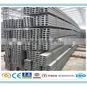 Factory direct sales sus 304 stainless steel channel steel