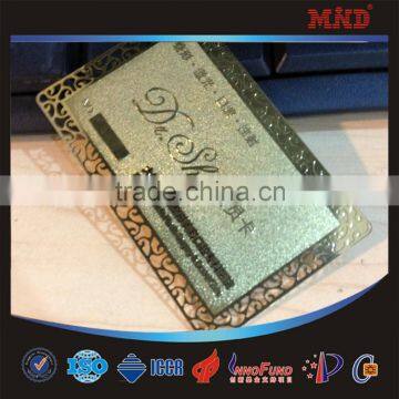 MDC028 Engraved Membership Metal Business Card photo-4