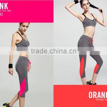 Wholesale Sports Clothing Sexy Women Mesh Dance Leggings Compresstion Pant photo-6