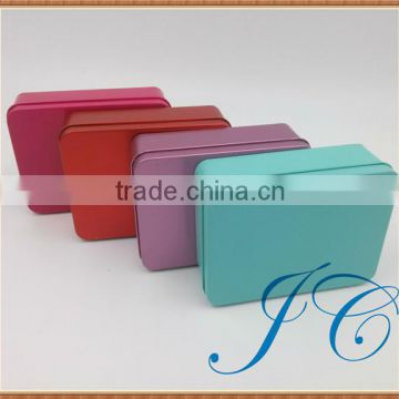 Wholesale tin lunch box/custom printed tin box/rectangular tin box