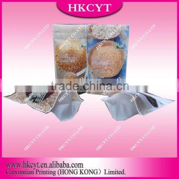 Custom Print Logo Zipper Plastic Paper Bag photo-6