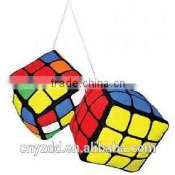 plush rubik's cube/plush dice toys/cheap price plush toys