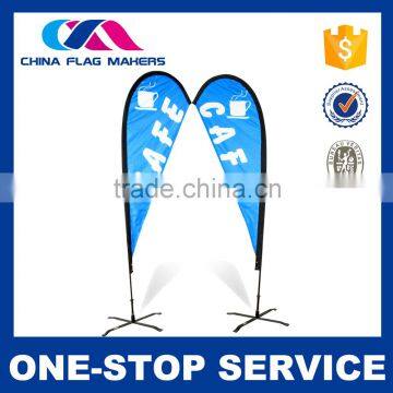 Fashion Style Custom Printing Feather Flag Fiber Glass Poles photo-3