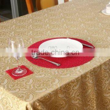 home decoration heat resistant placemat wholesale promotional customized placemat