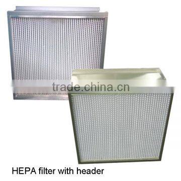 Compact fine dust filters elements