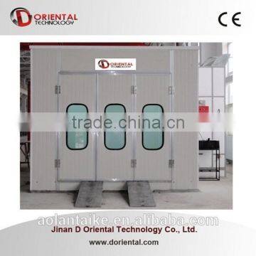 DOT-F2 Hot sale and cheap spray booth, body paint baking oven, furniture paint booth