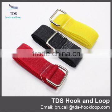 Coloful Adjustable Hook and Loop Strap With Metal Buckle photo-3
