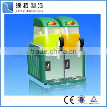 CE approval 2 tanks commerical ice slusher ice slushing freezer