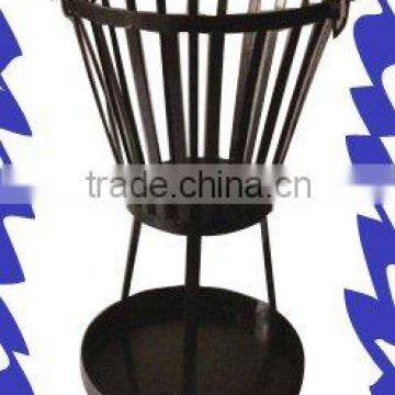 BBQ outdoor fireplace baskets