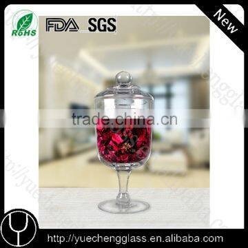 big egg shaped glass mason jar with candle glass jar dome lid