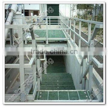 green color frp grating trench grating