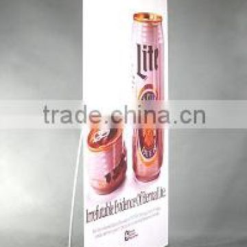 Aluminum L banner stand for promotion