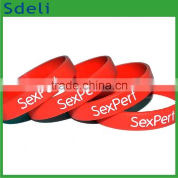 Promotional OEM sport silicone bracelet for adults