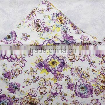 Print Knit Fabric Factory Direct Sale Poly Knit Spandex Print Polyester Printed Fabric photo-3