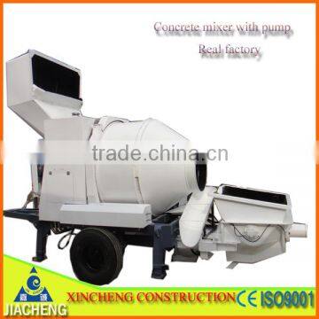 hot sale diesel engine concrete pump with mixer