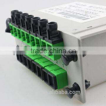 China Supplier Inserting Single Mode Plastic 1x16 PLC Optical Fiber Splitter Coupler photo-3