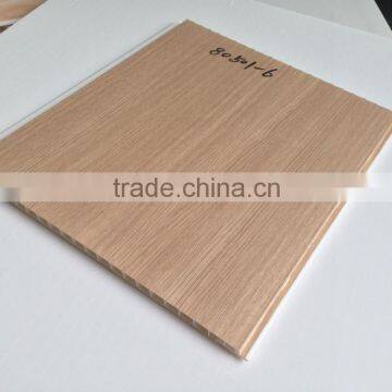 Wooden Designs With Different Colors Decorative Pvc Wall Panel in Haining China photo-3