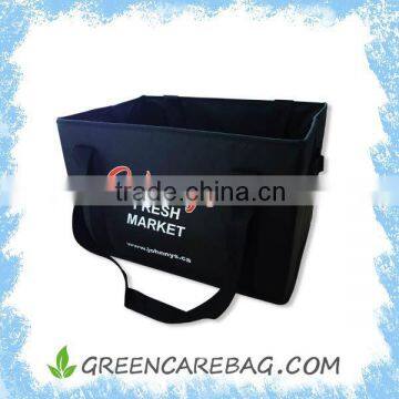 Foldable PP Board Non Woven Shopping Box for Supermarket