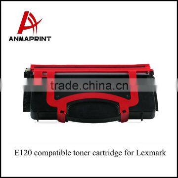 Wholesale Price for Lex mark E120 compatible toner cartridge E120 laser toner cartridge