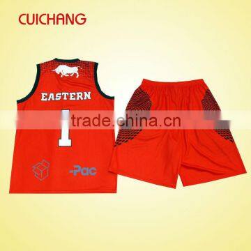 hot selling oem service custom team basketball wear/suit
