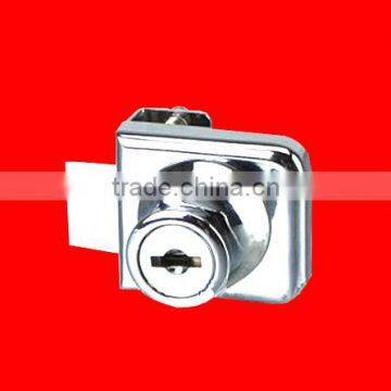 Zinc Alloy Blade Glass Door Lock Cam Lock Drawer Lock